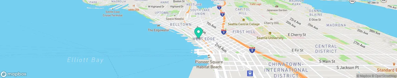 borne de recharge sur la carte