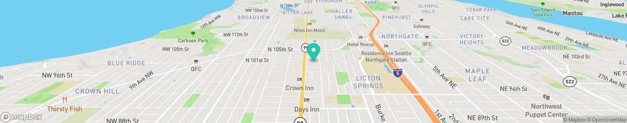 borne de recharge sur la carte