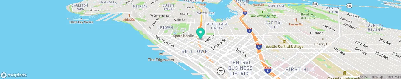 borne de recharge sur la carte