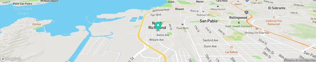 borne de recharge sur la carte