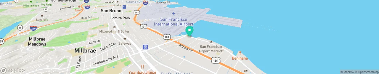 borne de recharge sur la carte