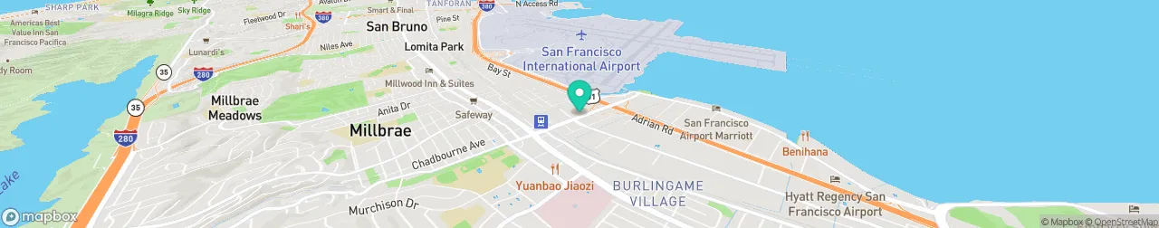 borne de recharge sur la carte