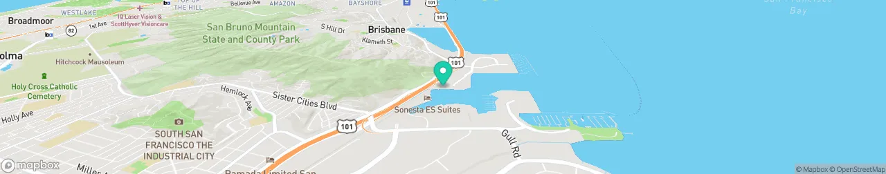 borne de recharge sur la carte