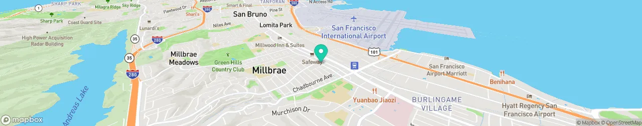 borne de recharge sur la carte