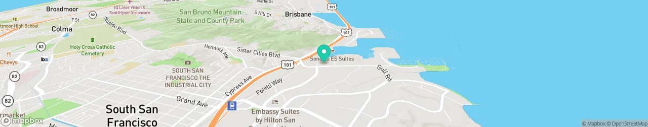 borne de recharge sur la carte