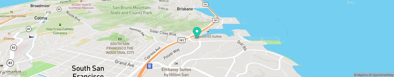 borne de recharge sur la carte