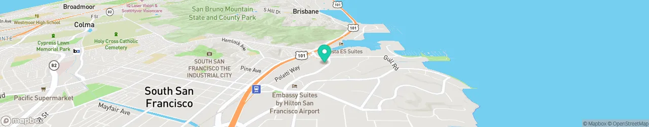 borne de recharge sur la carte