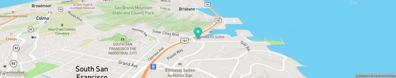 borne de recharge sur la carte