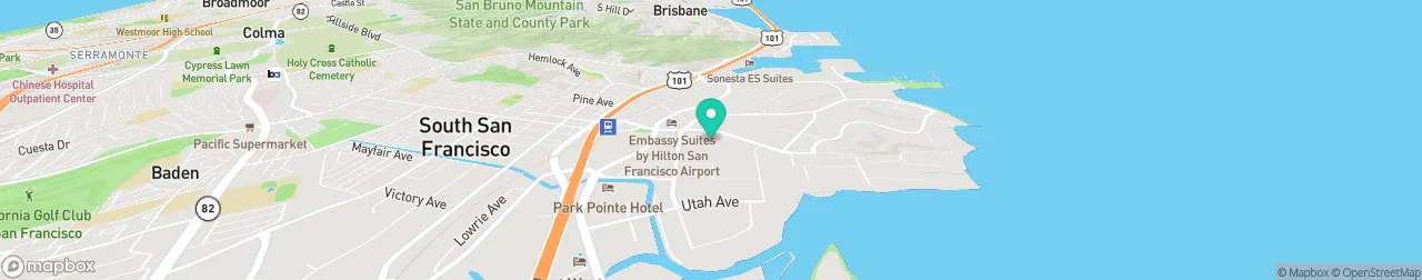 borne de recharge sur la carte