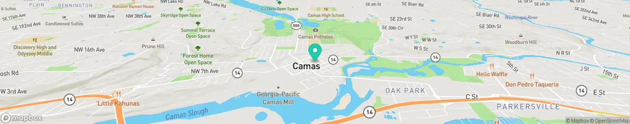 borne de recharge sur la carte