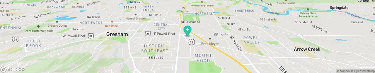 borne de recharge sur la carte