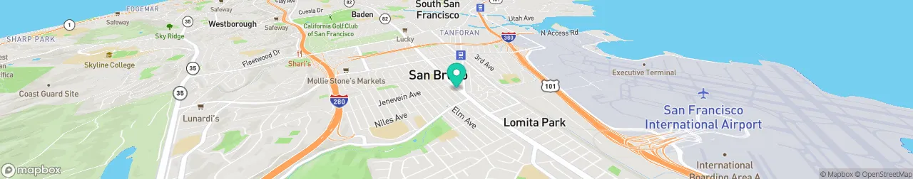 ev charging station on the map