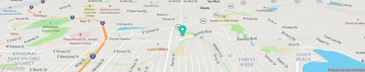 borne de recharge sur la carte