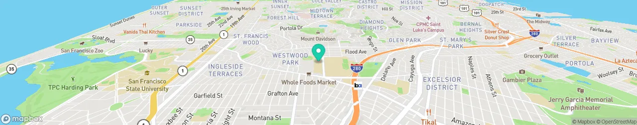 borne de recharge sur la carte