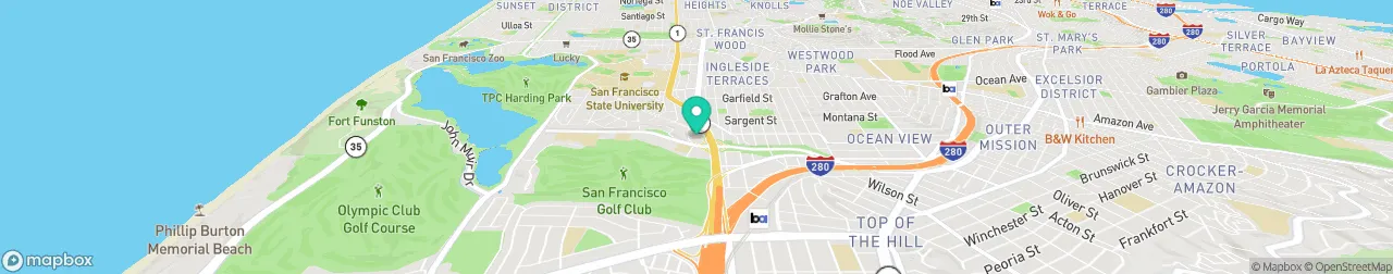 ev charging station on the map