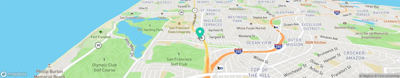 ev charging station on the map