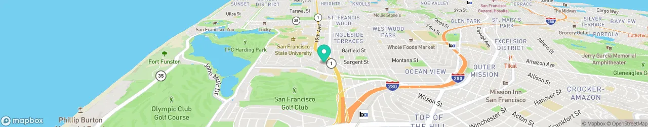 borne de recharge sur la carte