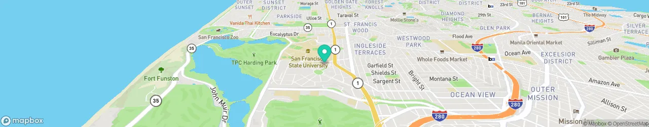 ev charging station on the map