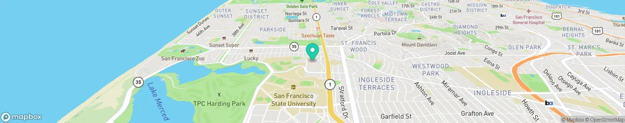 borne de recharge sur la carte