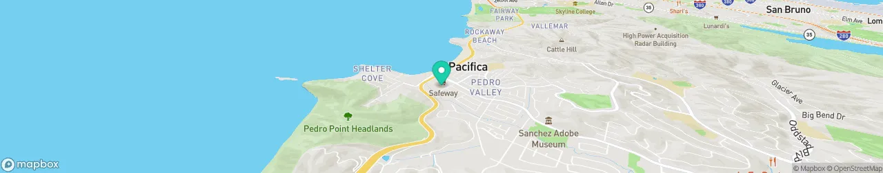 borne de recharge sur la carte