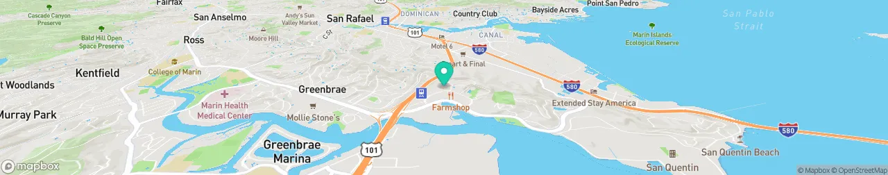 borne de recharge sur la carte