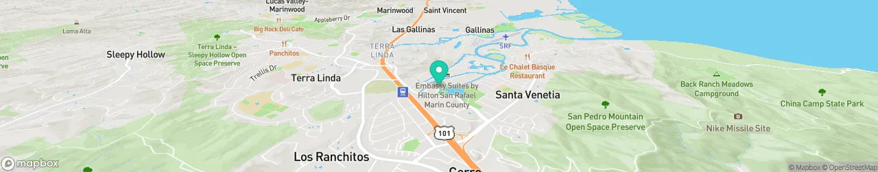 borne de recharge sur la carte