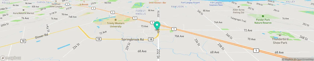 ev charging station on the map