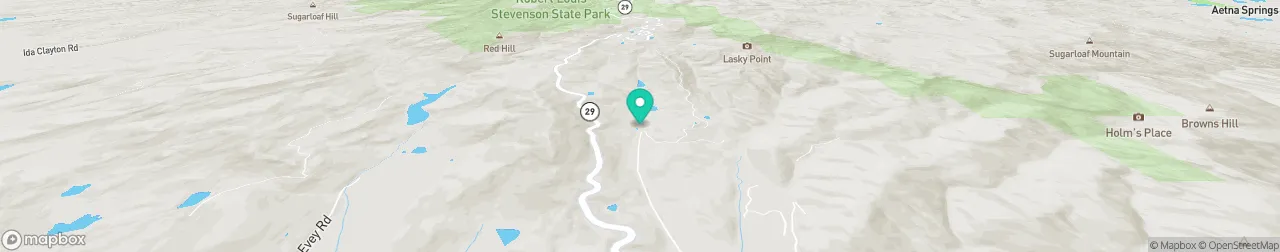 borne de recharge sur la carte