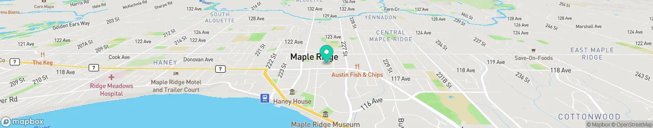 borne de recharge sur la carte