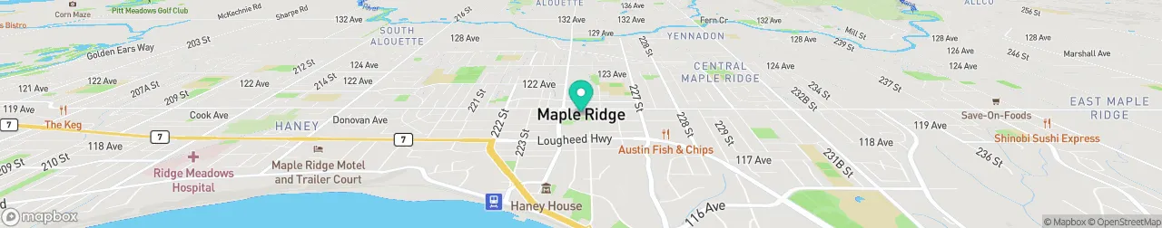 ev charging station on the map