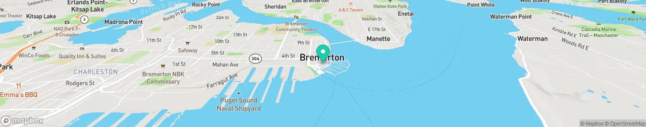 borne de recharge sur la carte