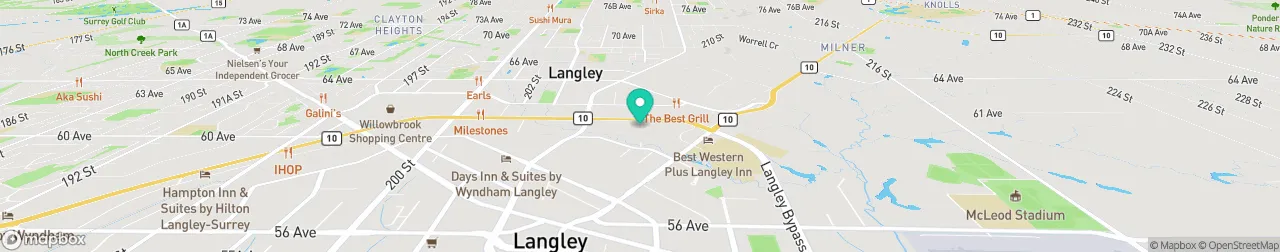 borne de recharge sur la carte