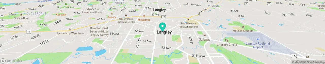 borne de recharge sur la carte