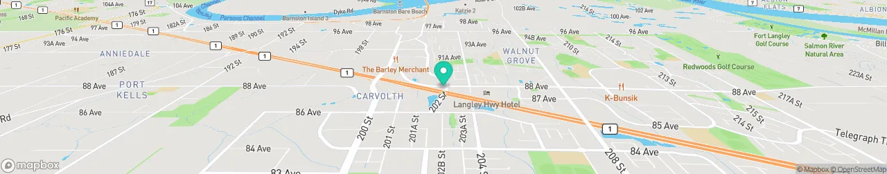 ev charging station on the map