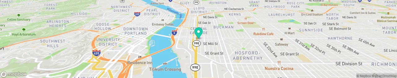 ev charging station on the map