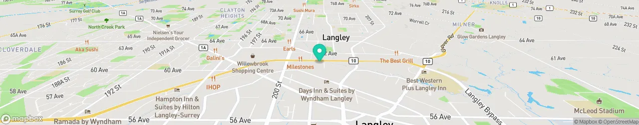 ev charging station on the map