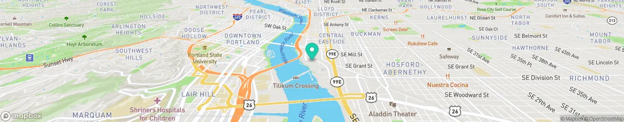 borne de recharge sur la carte