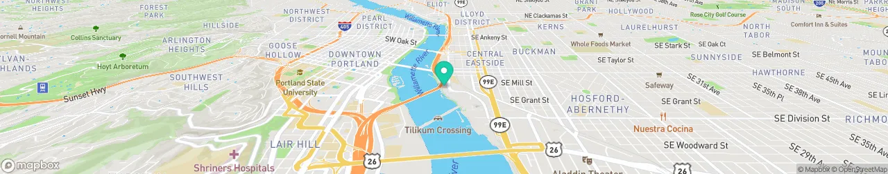 borne de recharge sur la carte