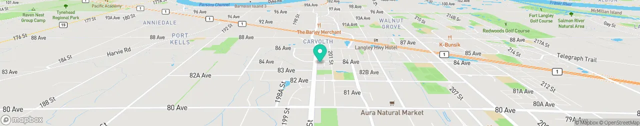 borne de recharge sur la carte