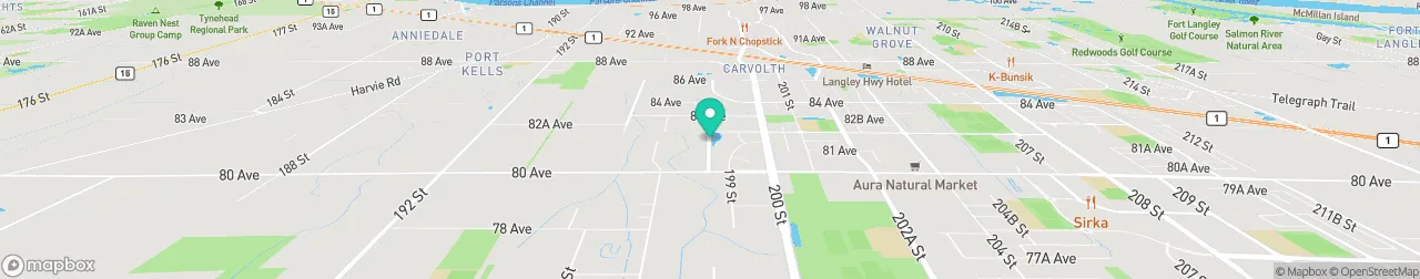 ev charging station on the map