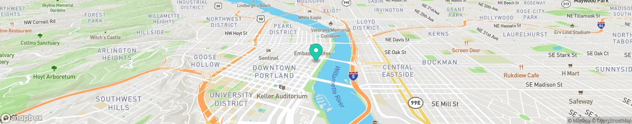 ev charging station on the map