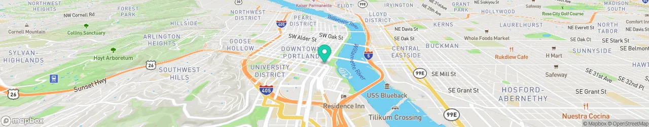 ev charging station on the map