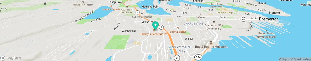 ev charging station on the map