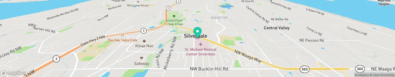 borne de recharge sur la carte