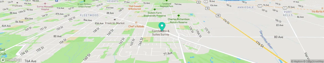 ev charging station on the map