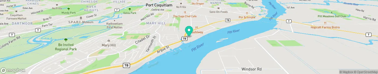 ev charging station on the map