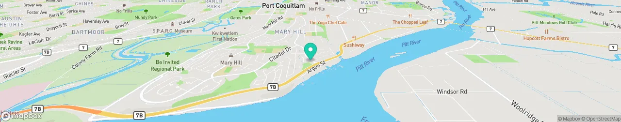 ev charging station on the map