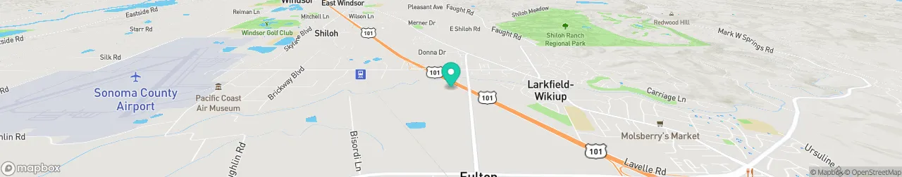 borne de recharge sur la carte