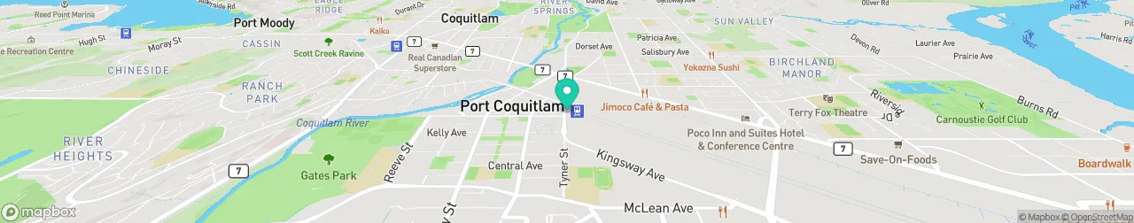 borne de recharge sur la carte