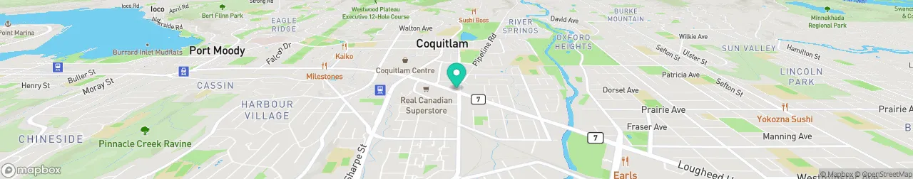 borne de recharge sur la carte